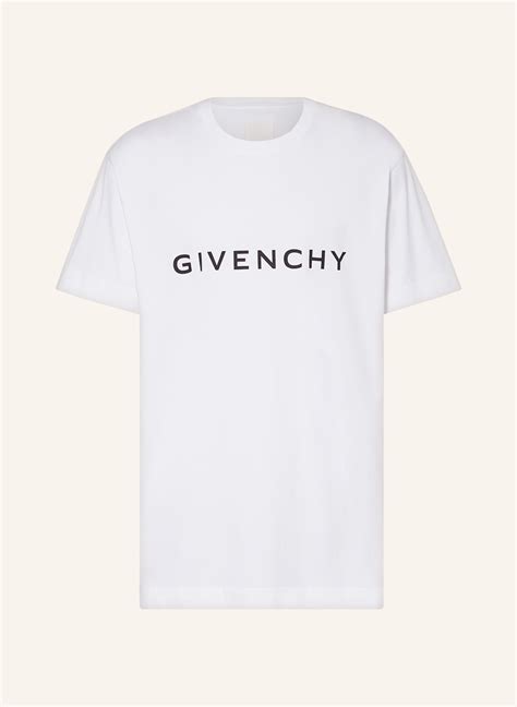 givenchy white and black shirt